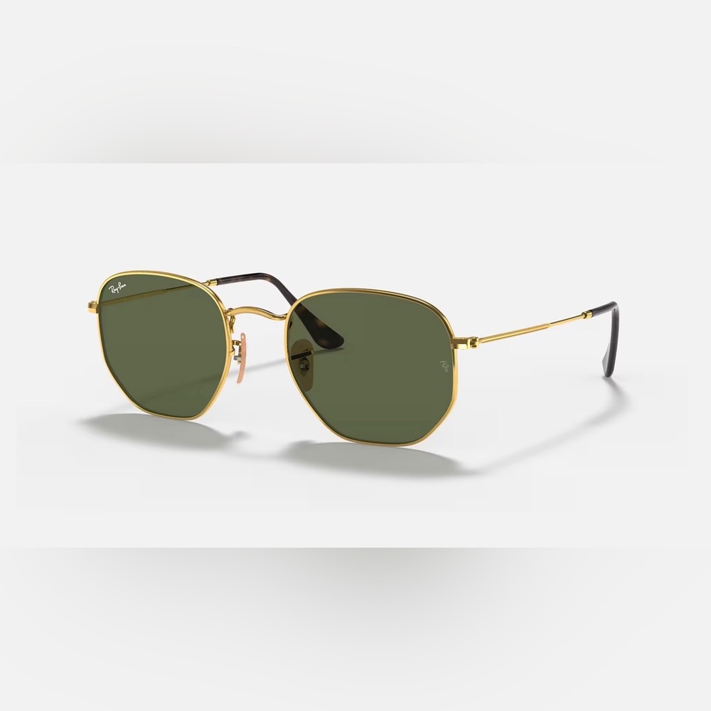 Rayban hexagonal flat lenses